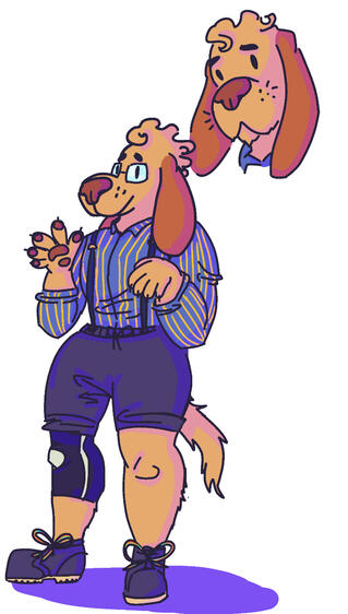 Fursona ref sheet
